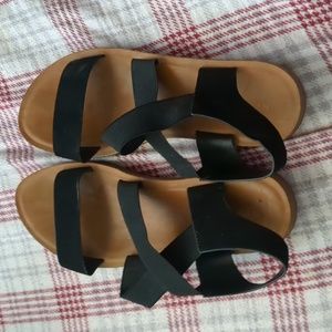 Strapped sandals